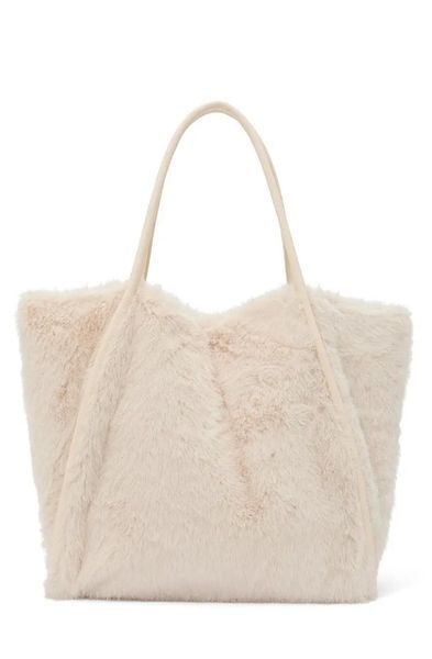 Хутрова сумка шопер Вікторія Сікрет  Victoria&rsquo;s Secret Faux-Fur Tote Bag  KS.158 фото