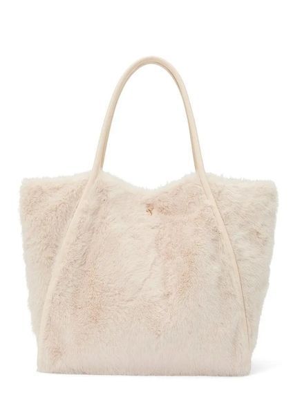 Хутрова сумка шопер Вікторія Сікрет  Victoria&rsquo;s Secret Faux-Fur Tote Bag  KS.158 фото