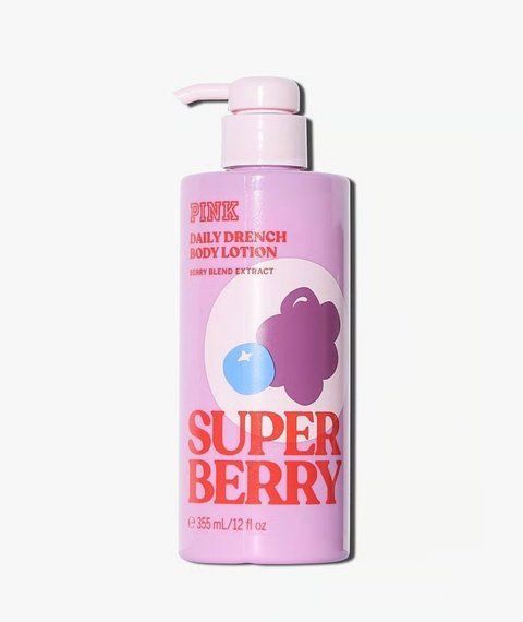 Лосьйон для Тіла Victoria's Secret & Pink SUPER BERRY Body Lotion KS.201 фото